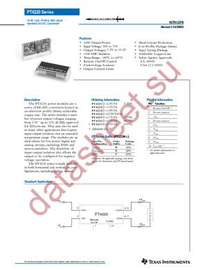 PT4224A datasheet  